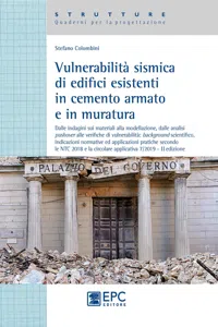 Vulnerabilità sismica di edifici esistenti in cemento armato e in muratura_cover