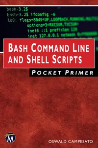 Bash Command Line and Shell Scripts Pocket Primer_cover