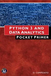 Python 3 and Data Analytics Pocket Primer_cover