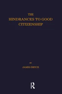 Hindrances to Good Citizenship_cover