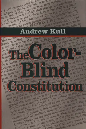 The Color-Blind Constitution