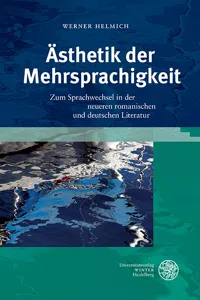 Ästhetik der Mehrsprachigkeit_cover