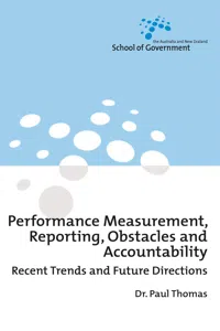 Performance Measurement, Reporting, Obstacles and Accountability_cover