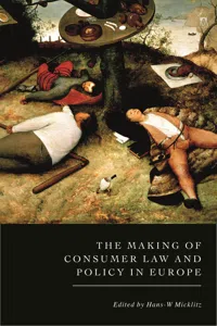 The Making of Consumer Law and Policy in Europe_cover