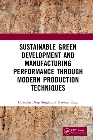 Sustainable Green Development and Manufacturing Performance through Modern Production Techniques