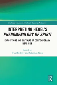 Interpreting Hegel's Phenomenology of Spirit_cover