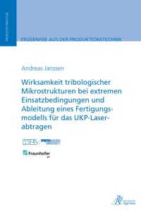 Wirksamkeit tribologischer Mikrostrukturen bei extremen_cover