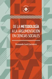 De la metodología a la argumentación en ciencias sociales_cover