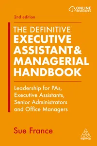 The Definitive Executive Assistant & Managerial Handbook_cover