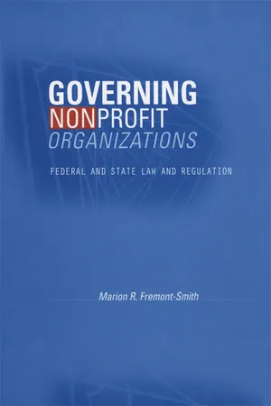 Book cover image for: Governing Nonprofit Organizations