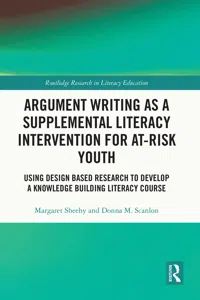 Argument Writing as a Supplemental Literacy Intervention for At-Risk Youth_cover