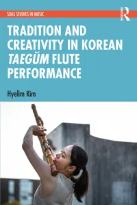 Tradition and Creativity in Korean Taegŭm Flute Performance_cover