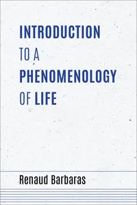 Introduction to a Phenomenology of Life_cover