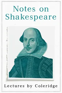 Notes on Shakespeare - Lectures by Coleridge_cover