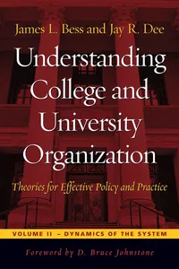 Understanding College and University Organization_cover