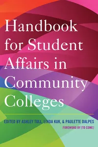 Handbook for Student Affairs in Community Colleges_cover