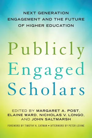 Publicly Engaged Scholars