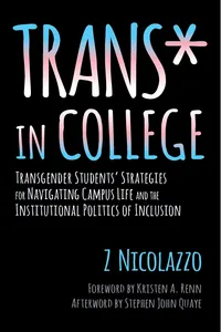 Trans* in College_cover