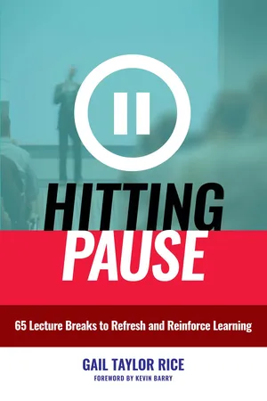 Hitting Pause