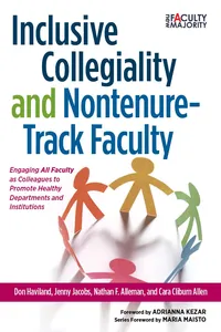 Inclusive Collegiality and Nontenure-Track Faculty_cover