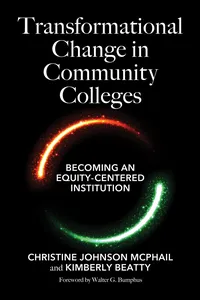 Transformational Change in Community Colleges_cover