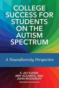 College Success for Students on the Autism Spectrum_cover