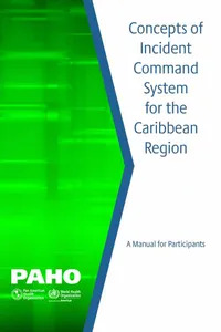 Concepts of Incident Command System for the Caribbean Region_cover