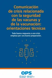 Comunicación de crisis relacionada con la seguridad de las vacunas y de la vacunación_cover