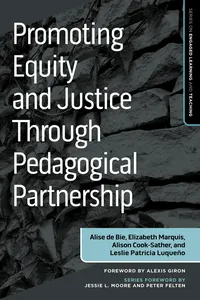 Promoting Equity and Justice Through Pedagogical Partnership_cover