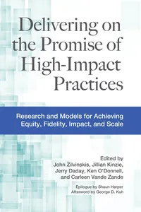 Delivering on the Promise of High-Impact Practices_cover