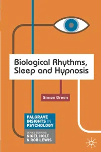 Biological Rhythms, Sleep and Hypnosis_cover