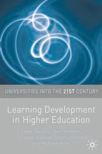 Learning Development in Higher Education_cover