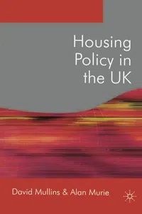 Housing Policy in the UK_cover