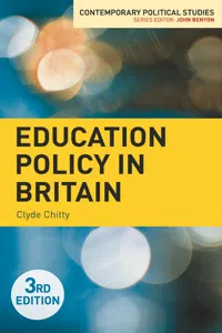 Education Policy in Britain_cover