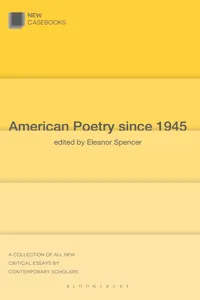 American Poetry since 1945_cover