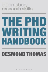 The PhD Writing Handbook_cover