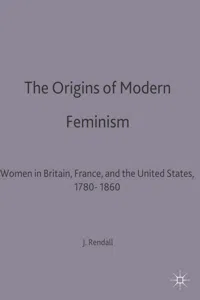 The Origins of Modern Feminism_cover