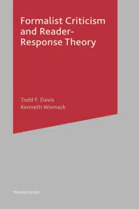 Formalist Criticism and Reader-Response Theory_cover