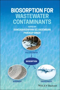 Biosorption for Wastewater Contaminants_cover