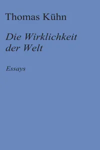 Die Wirklichkeit der Welt_cover