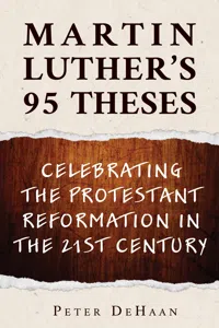 Martin Luther's 95 Theses_cover