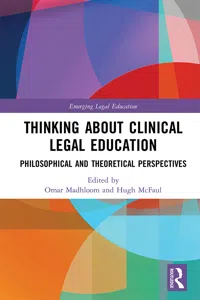 Thinking About Clinical Legal Education_cover