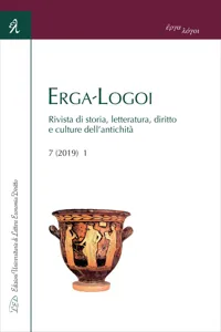 Erga-Logoi. Vol 7, No 1_cover