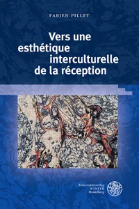 Vers une esthétique interculturelle de la réception_cover