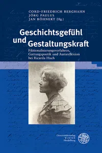 Geschichtsgefühl und Gestaltungskraft_cover