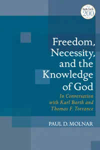 Freedom, Necessity, and the Knowledge of God_cover