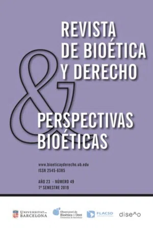 Perspectivas Bioeticas  Nº 49