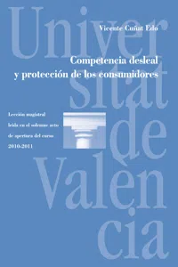 Competencia desleal y protección de los consumidores_cover