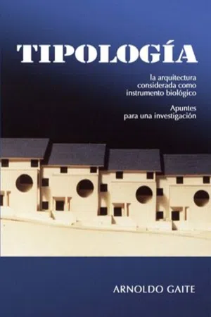 Tipologia. Apuntes Para Una Investigacion