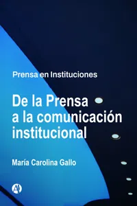 De la Prensa a la comunicación institucional_cover